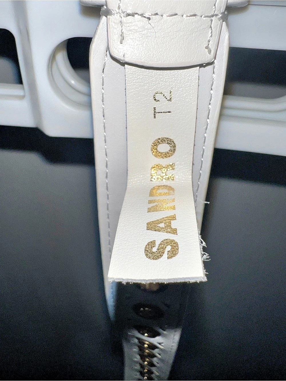 Sandro belt in White Like New